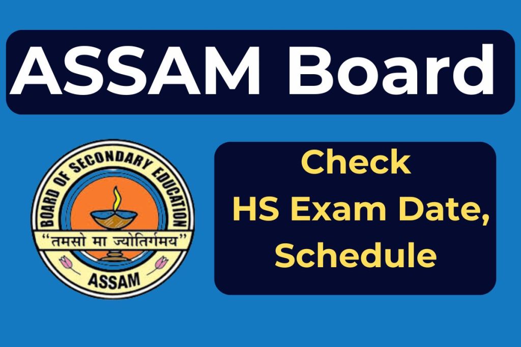 Assam Board 12th Time Table 2025: Download HS Exam Routine